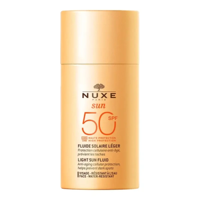 Nuxe Sun Spf 50 Light Fluid High Protection Hafif Dokulu Güneş Kremi 50 ml