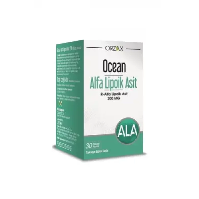Ocean Alfa Lipoik Asit 200 mg 30 Tablet