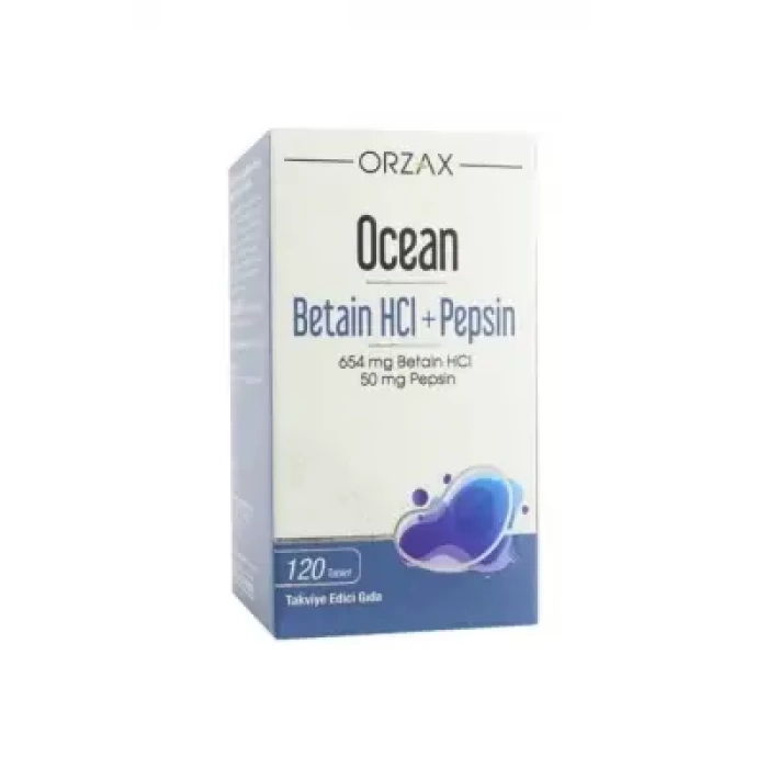 Ocean Betain HCI+ Pepsin 120 Tablet