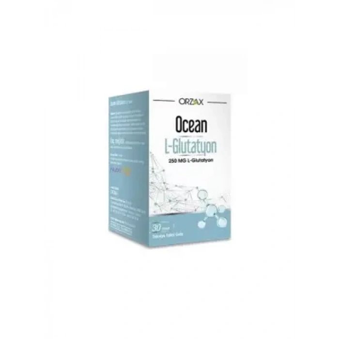Ocean L-Glutatyon250 mg 30 Tablet Takviye Edici Gıda