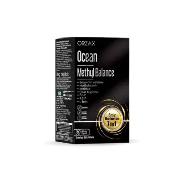 Ocean Methyl Balance Takviye Edici Gıda 30 Kapsül