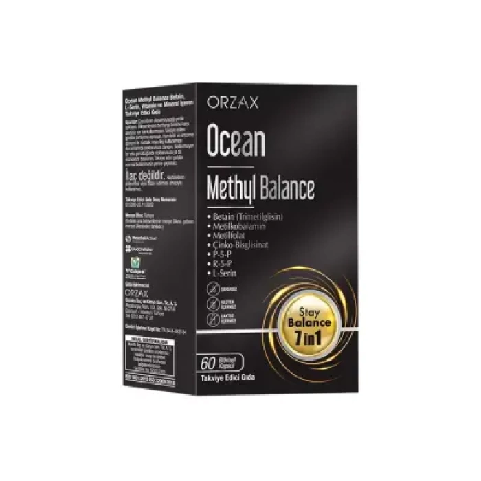 Ocean Methyl Balance Takviye Edici Gıda 60 Kapsül