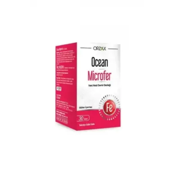 Ocean Microfer 30 Tablet Takviye Edici Gıda