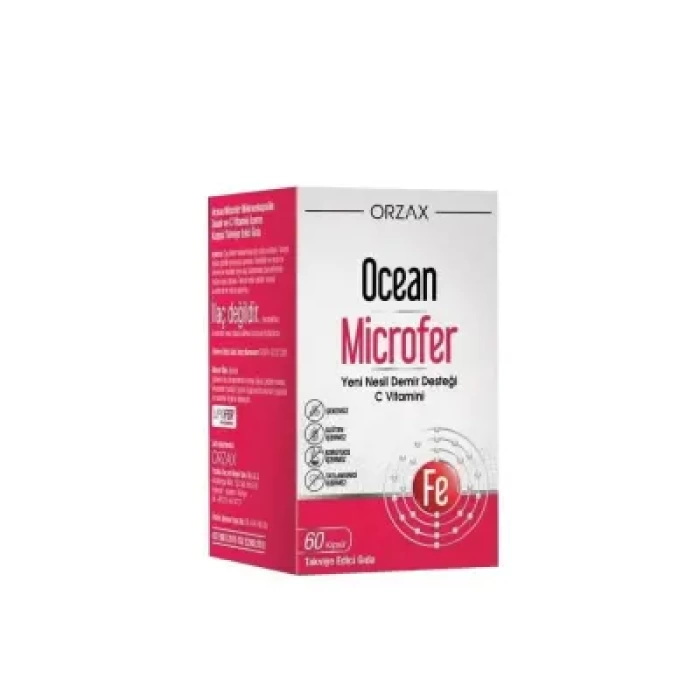 Ocean Microfer 60 Tablet Takviye Edici Gıda