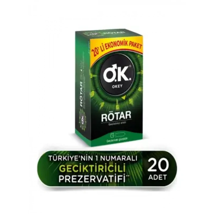 Okey Rötar 20 Adet