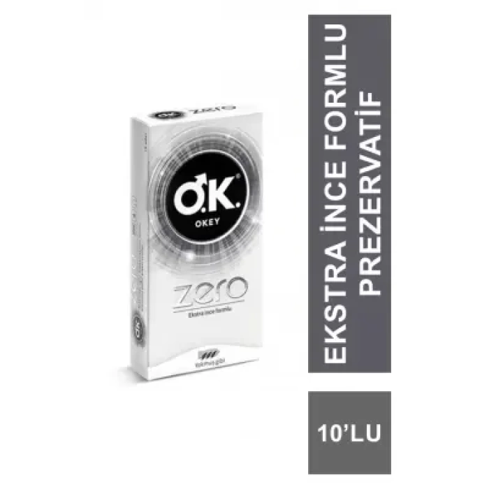 Okey Zero Ekstra İnce Formlu Prezervatif 10lu