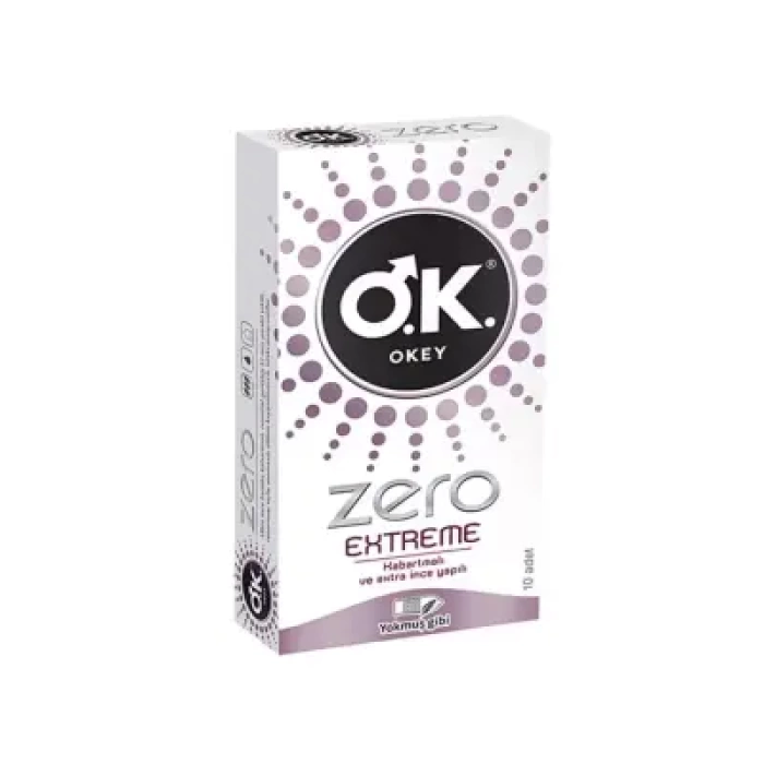 Okey Zero Extreme Prezervatif 10 Adet