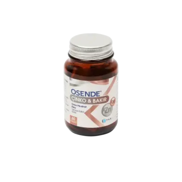 Osende Çinko & Bakır 60 Kapsül