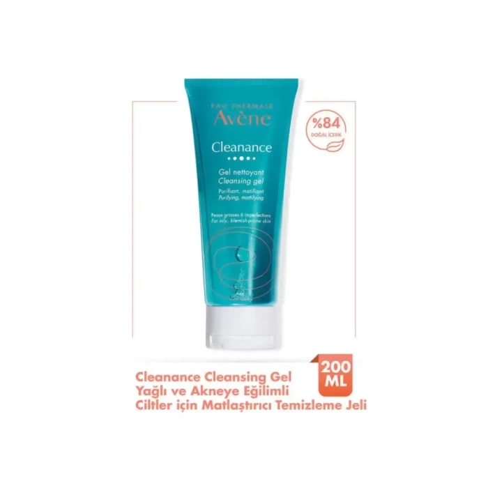Outlet - Avene Cleanance Yağlı ve Akneye Eğilimli Ciltler için Matlaştırıcı Temizleme Jeli