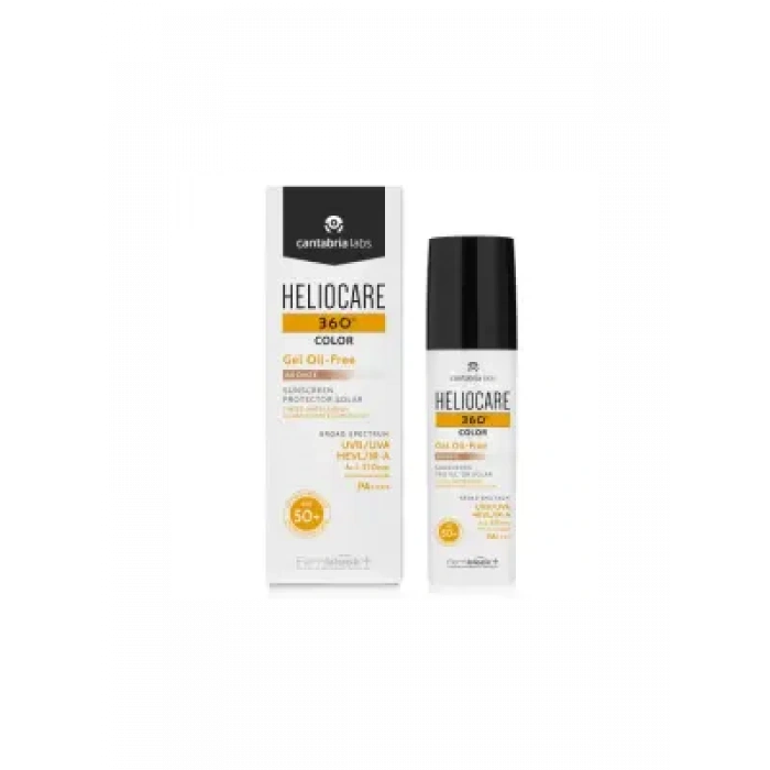 Outlet - Heliocare 360 Color Gel Oil-Free Bronze Spf50+ Renkli Güneş Kremi 50 ml