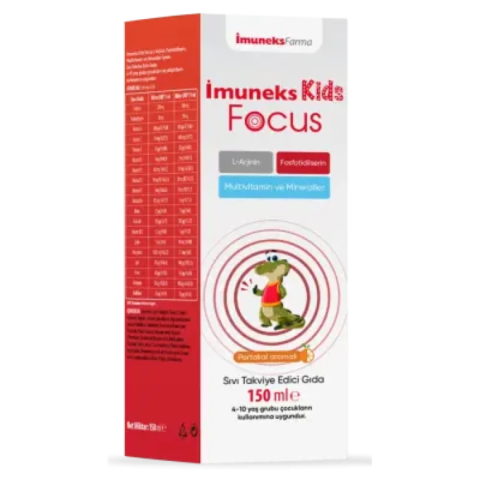 Outlet - İmuneks Kids Focus 150 ml