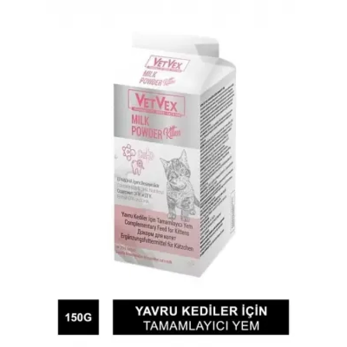 Outlet - VetVex Milk Powder Yavru Kedi Süt Tozu 150 gr
