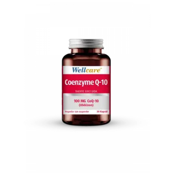 Outlet - Wellcare Coenzyme Q10 30 Kapsül
