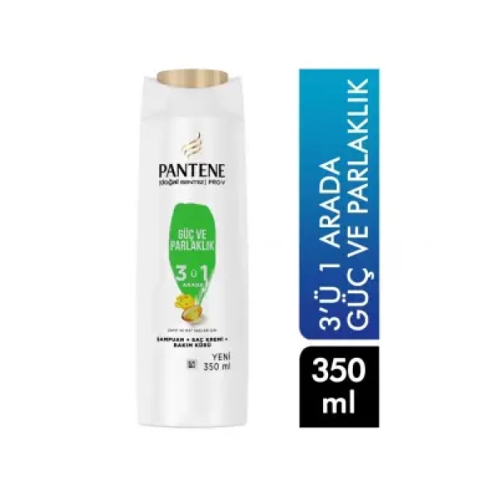Pantene Pro-V 3ü 1 Güç ve Parlaklık Şampuan 350 ml