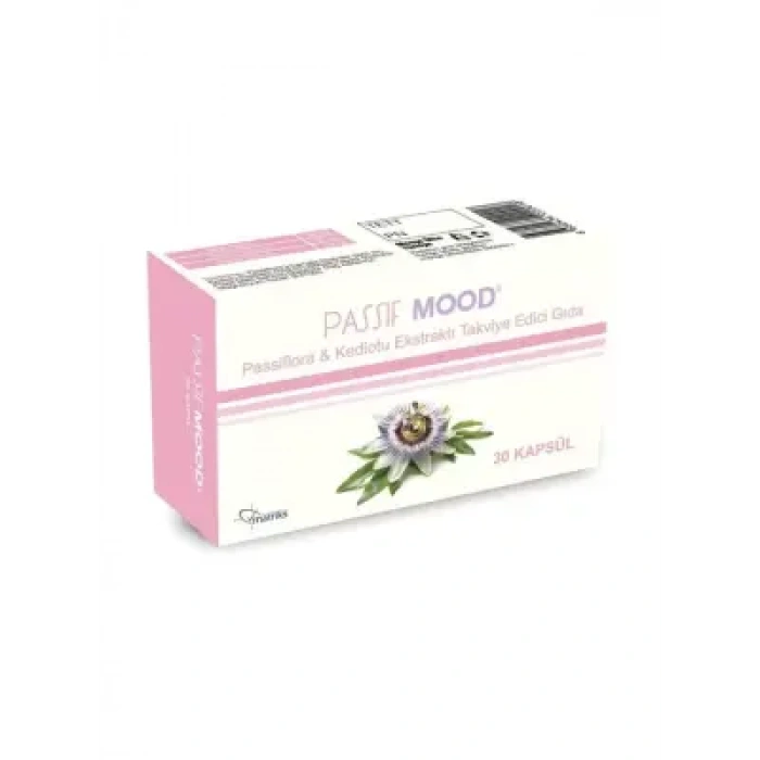 Passif Mood Passiflora Ekstraktı Takviye Edici Gıda 30 Kapsül