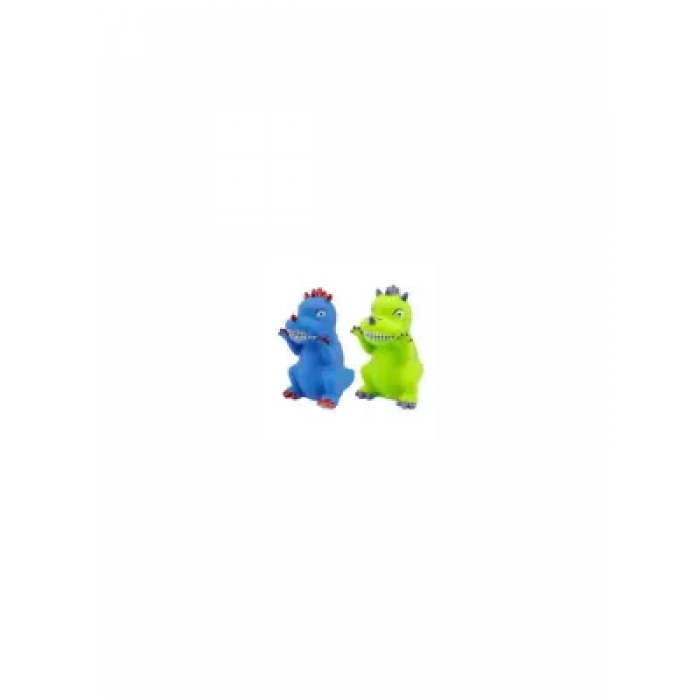 Pet Ing Yeşil Dinazor Sesli Köpek Oyuncağı 9.5x7.5x13CM