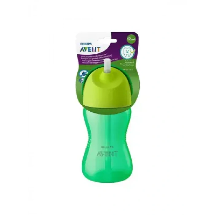Philips Avent Pipetli Damlatmaz Bardak 300 ml - Erkek - SCF798/01 -
