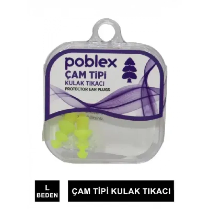 Poblex Çam Tipi Kulak Tıkacı - L -