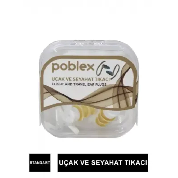 Poblex Uçak ve Seyahat Kulak Tıkacı