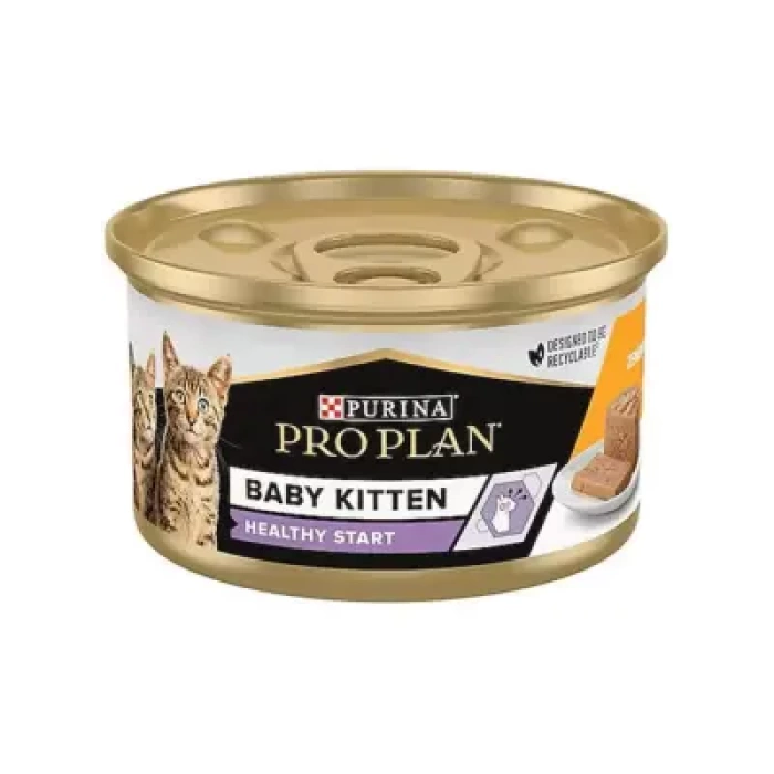 Pro Plan Baby Kitten Tavuklu Konserve 85 Gr