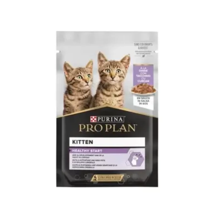 Pro Plan Kitten Hindi Etli Pouch Yavru Kedi Konservesi 85 Gr