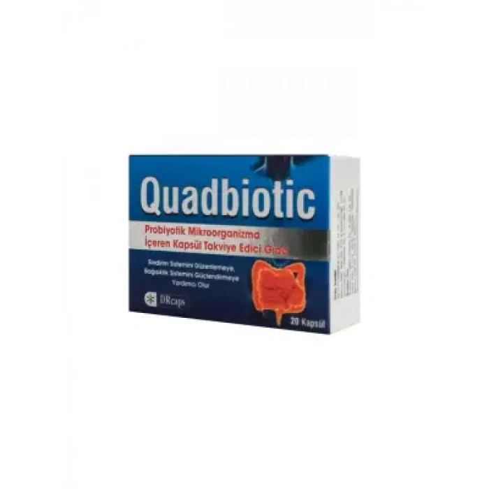 Quadbiotic Probiyotik 20 Kapsül