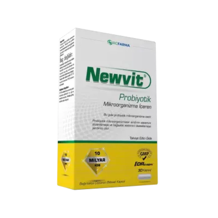 Rc Pharma Newvit Probiyotik 30 Kapsül