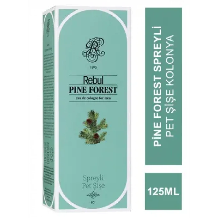 Rebul Pine Forest Spreyli Pet Şişe Kolonya 125 ml