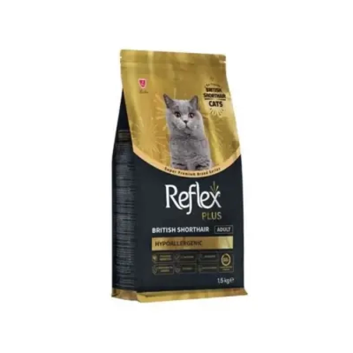 Reflex Plus British Shorthair Yetişkin Kedi Maması 1.5 Kg