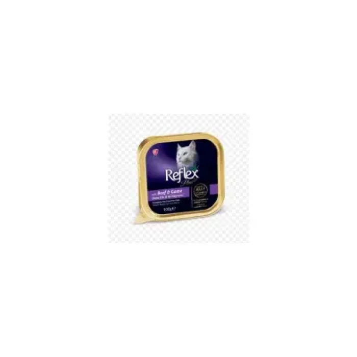 Reflex Plus Pate Biftek & Av Hayvanı Jelly 100 Gr