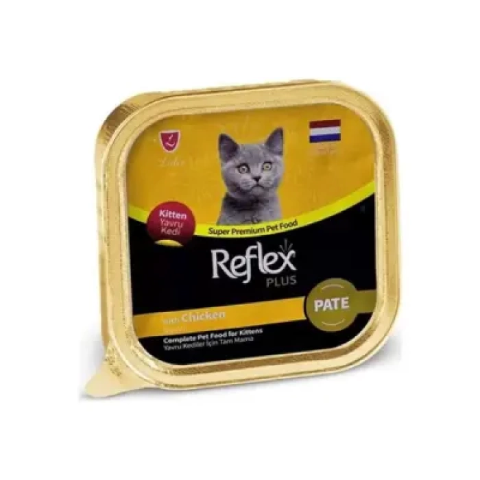 Reflex Plus Pate Tavuklu Yavru Kedi Maması 85 G