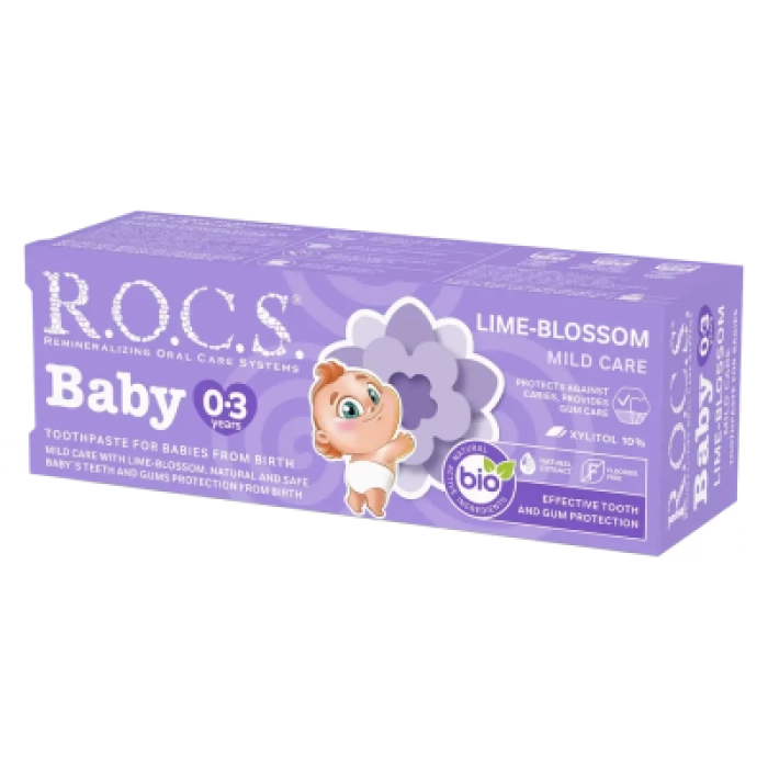 Rocs Baby Ihlamur Özlü 0-3 Yaş Diş Macunu 35ml