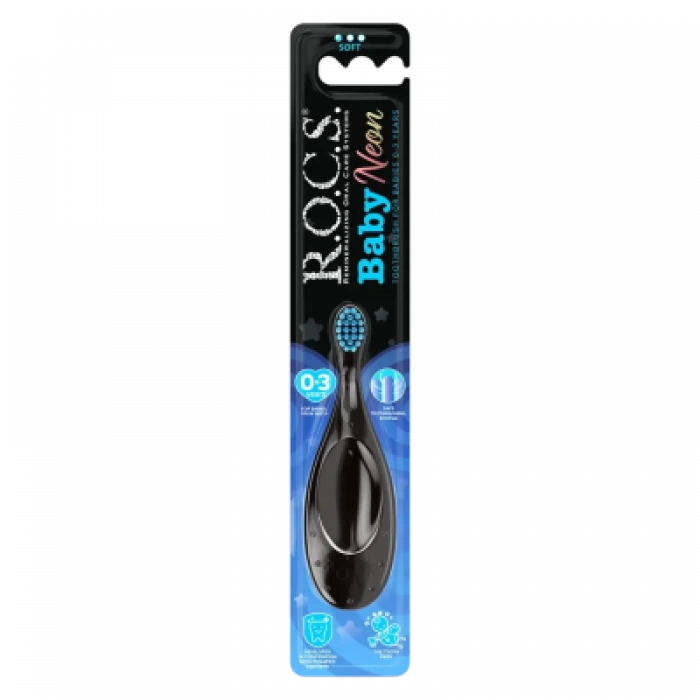 Rocs Baby Neon 0-3 Yaş Diş Fırçası