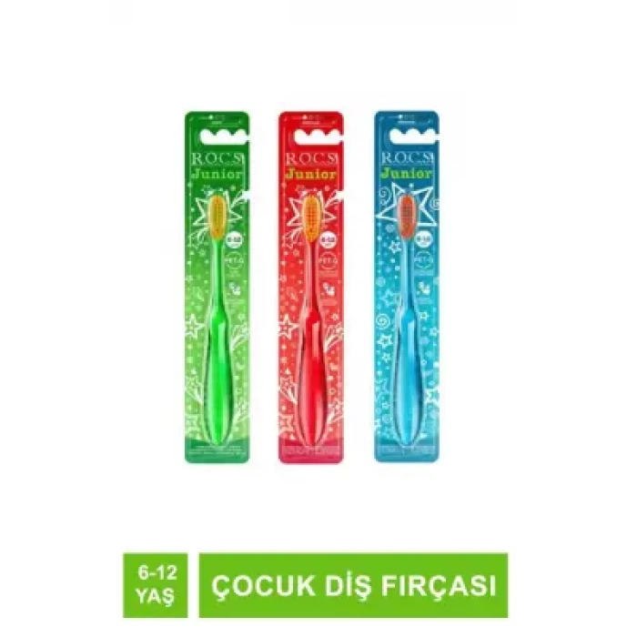 Rocs Junior Çocuk Diş Fırçası 6-12 Yaş