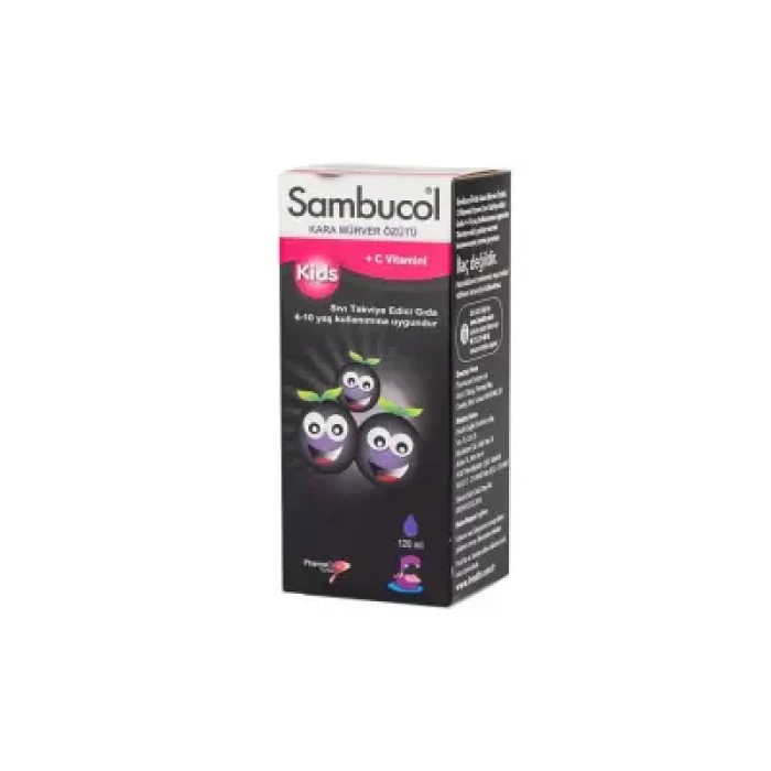Sambucol Kids Kara Mürver Özütü Likit Şurup 120 ml