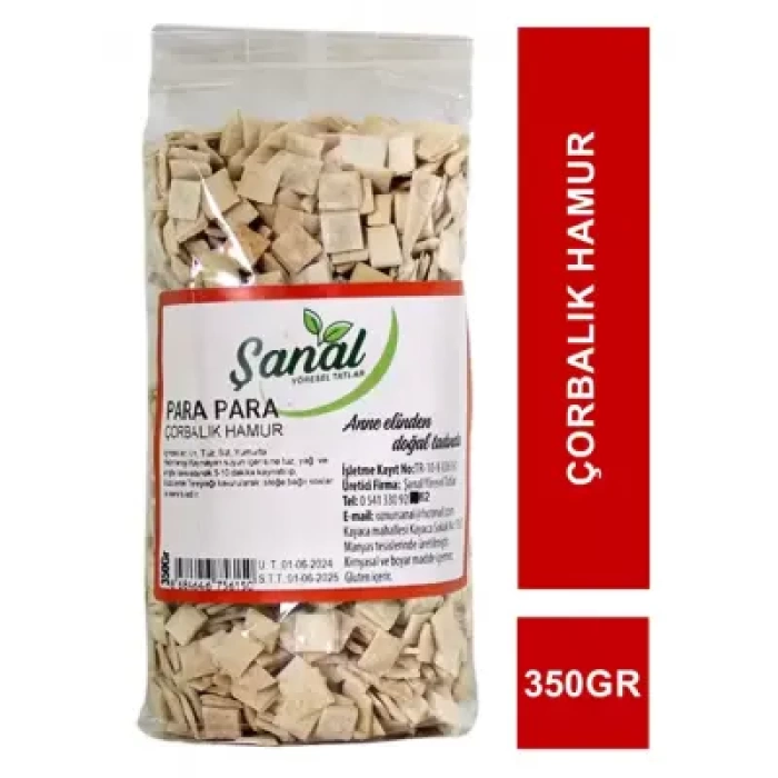 Şanal Para Para Çorbalık Hamur 350gr