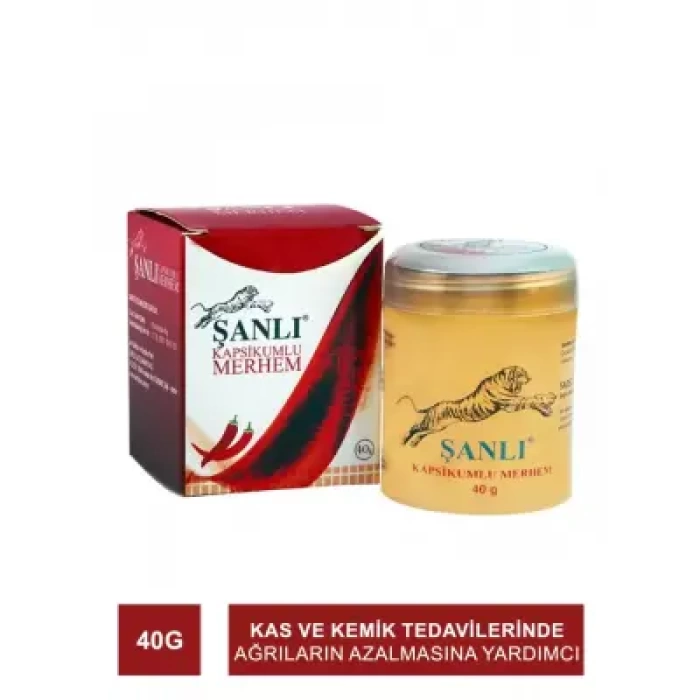 Şanlı Kapsikumlu Merhem 40g