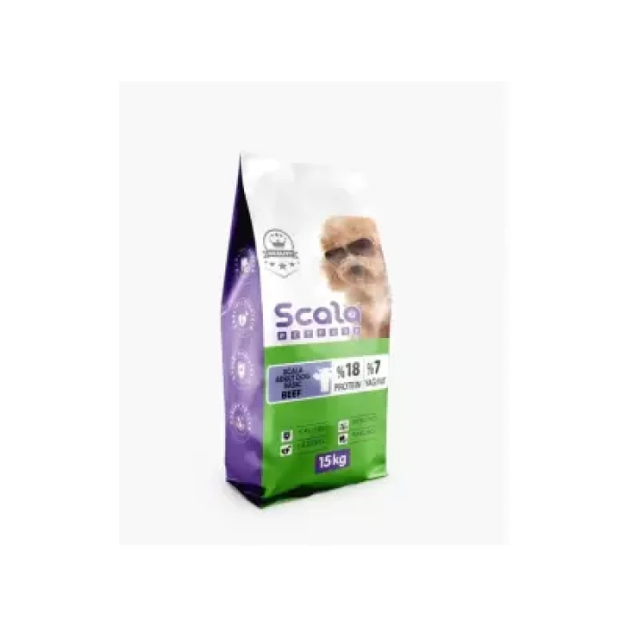 Scala Adult Dog Basıc 18/7 Beef 15 kg.