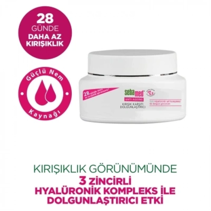 Sebamed Anti-Ageing Kırışık Karşıtı Dolgunlaştırıcı Krem 50 ml