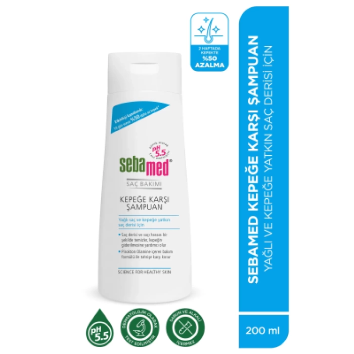 Sebamed Anti Dandruff Kepek Karşıtı Şampuan 200 ml