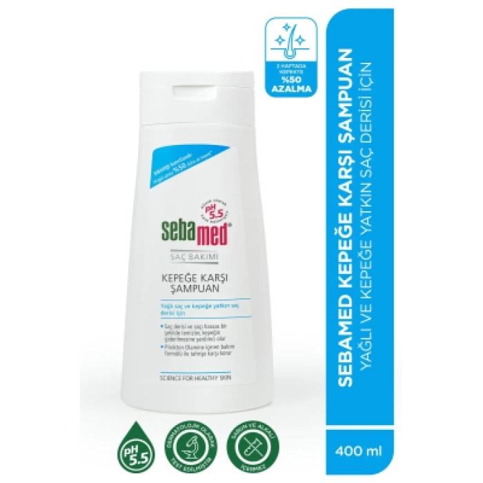 Sebamed Anti Dandruff Kepek Karşıtı Şampuan 400 ml