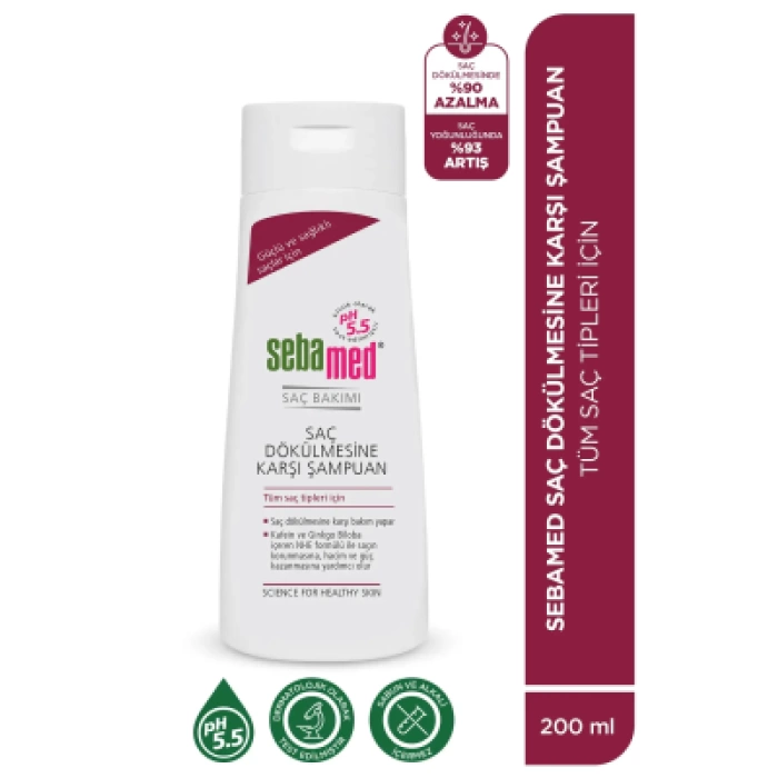 Sebamed Anti Hair Loss Saç Dökülmesine Karşı Şampuan 200 ml
