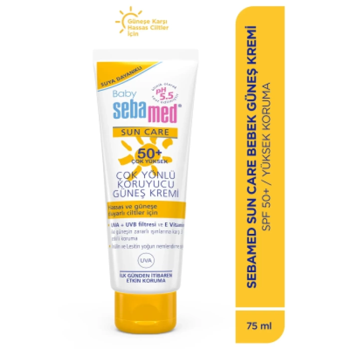 Sebamed Baby Sun SPF 50+ 75 ml Güneş Kremi