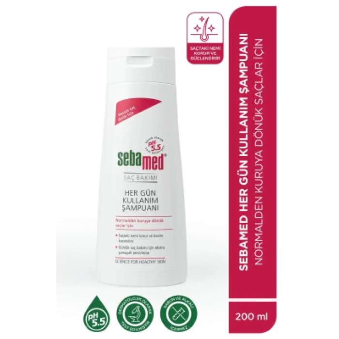 Sebamed Hergün Kullanım Şampuanı 200 ml