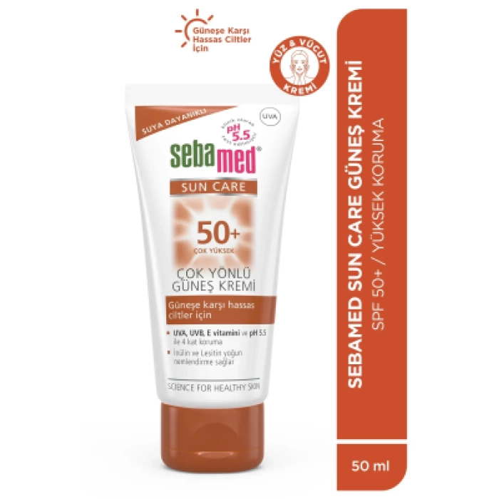 Sebamed Spf50+ Çok Yönlü Koruyucu Güneş Kremi 50 ml