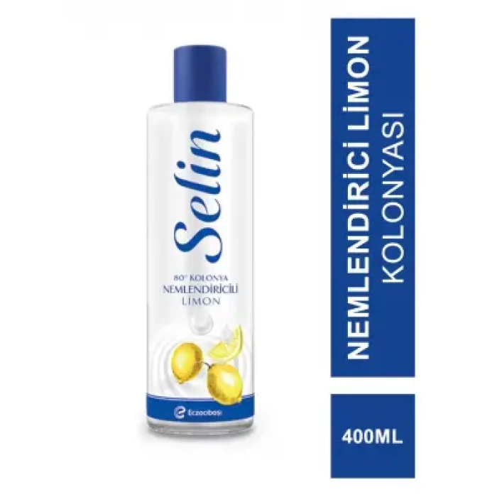 Selin Nemlendiricili Limon Kolonyası Pet 400 ml
