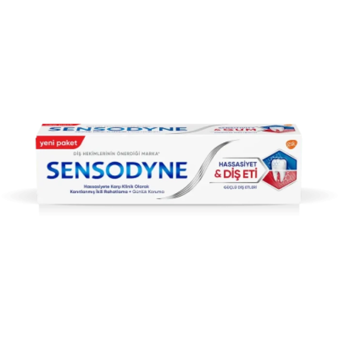 Sensodyne Hassasiyet & Diş Eti Diş Macunu 75 ml