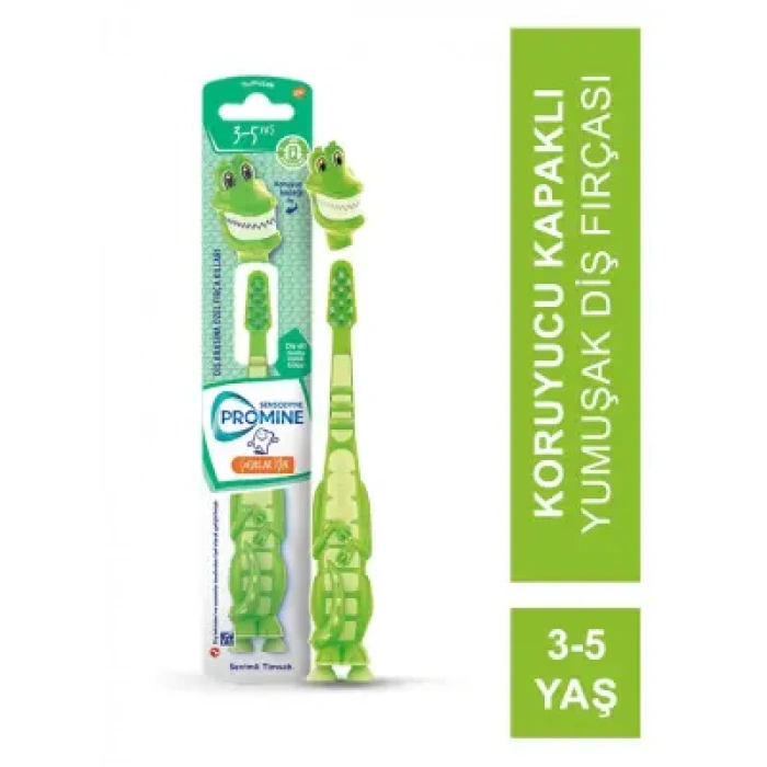 Sensodyne Promine Kids 3-5 Yaş Diş Fırçası - Yumuşak - Sevimli Timsah -