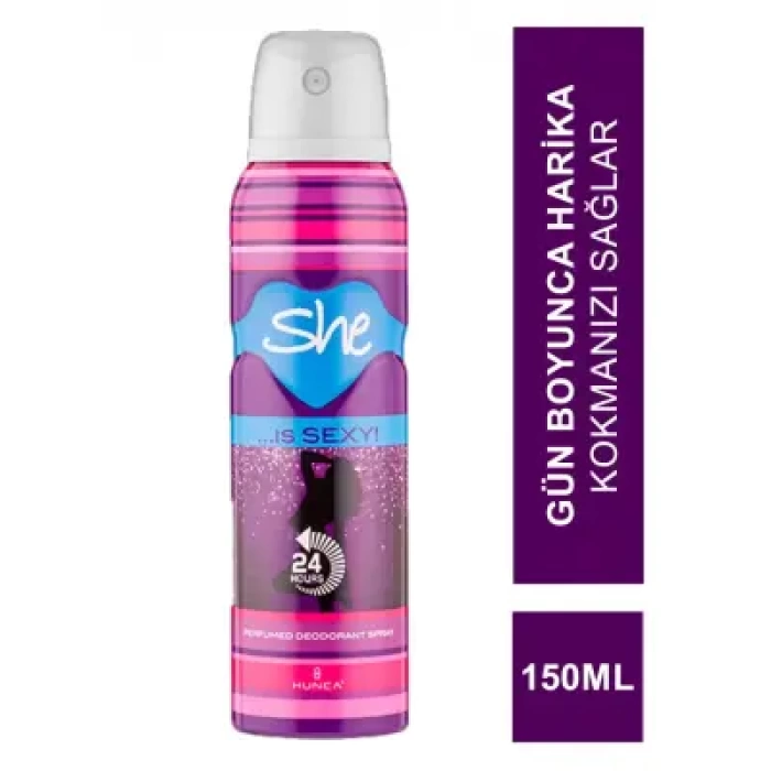 She İs Sexy For Women Deodorant Sprey 150 ml