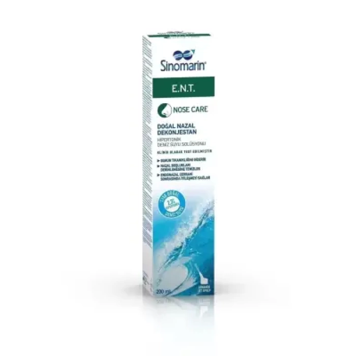 Sinomarin E.N.T Deniz Suyu Spreyi 200 ml